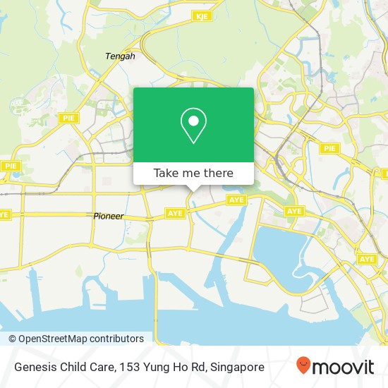 Genesis Child Care, 153 Yung Ho Rd地图