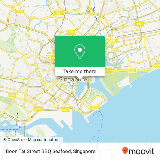 Boon Tat Street BBQ Seafood map