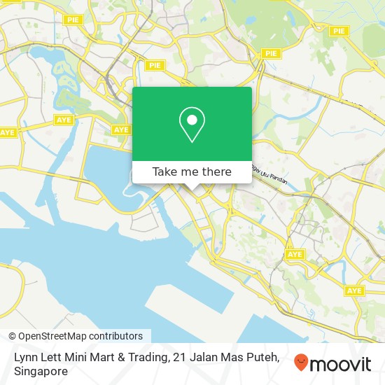 Lynn Lett Mini Mart & Trading, 21 Jalan Mas Puteh map