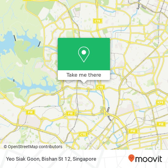 Yeo Siak Goon, Bishan St 12地图