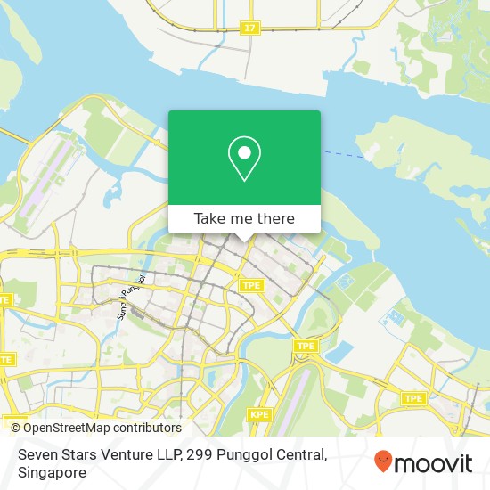 Seven Stars Venture LLP, 299 Punggol Central map