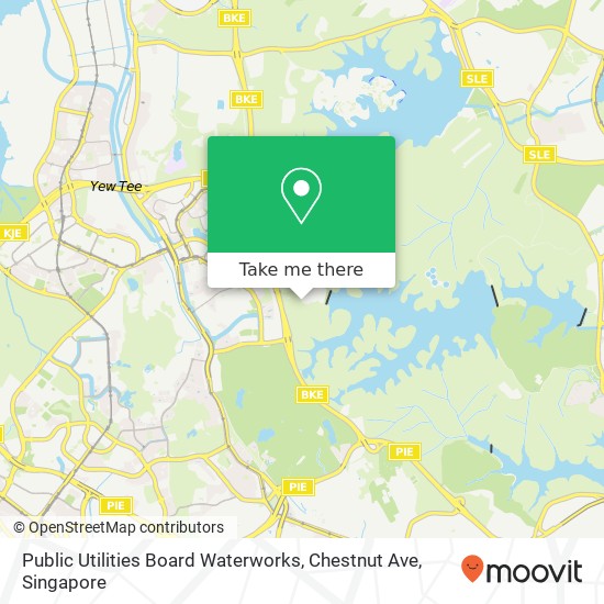 Public Utilities Board Waterworks, Chestnut Ave地图