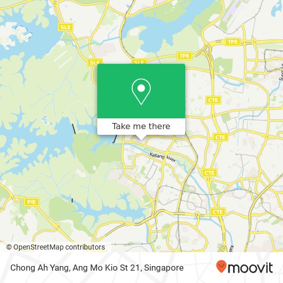 Chong Ah Yang, Ang Mo Kio St 21 map