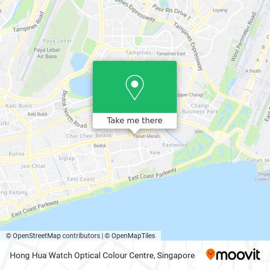 Hong Hua Watch Optical Colour Centre map