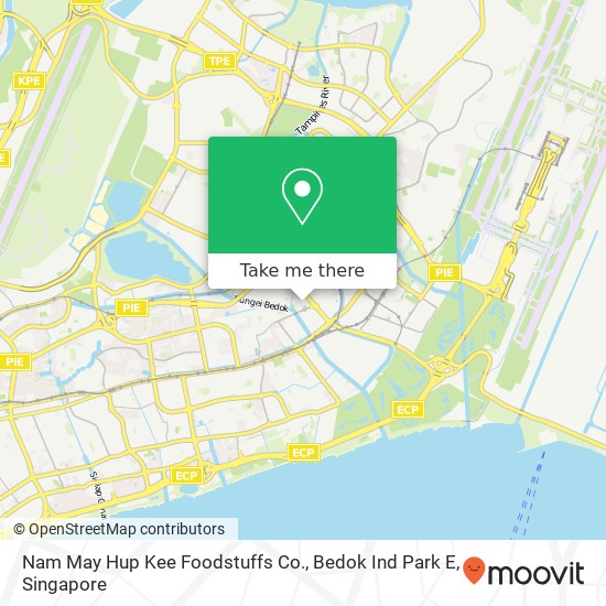 Nam May Hup Kee Foodstuffs Co., Bedok Ind Park E地图