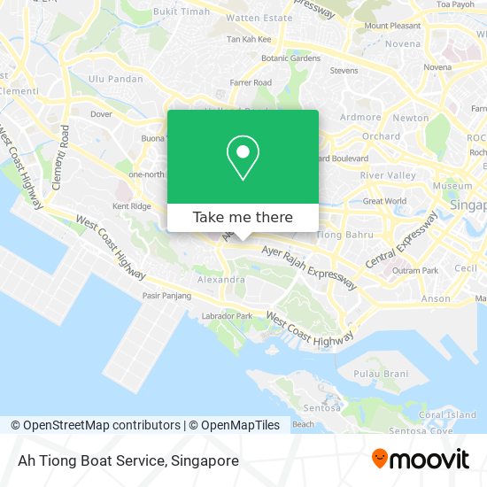 Ah Tiong Boat Service map