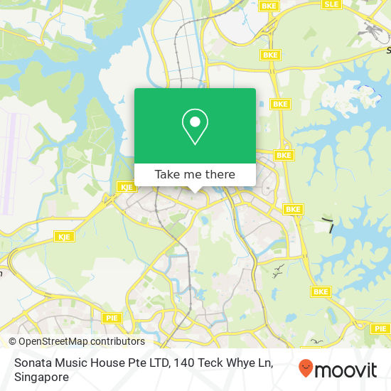 Sonata Music House Pte LTD, 140 Teck Whye Ln地图