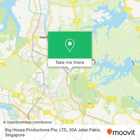 Big House Productions Pte. LTD., 30A Jalan Pakis map