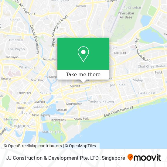 JJ Construction & Development Pte. LTD. map