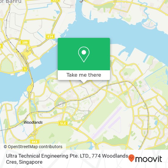 Ultra Technical Engineering Pte. LTD., 774 Woodlands Cres map
