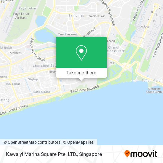 Kawaiyi Marina Square Pte. LTD. map