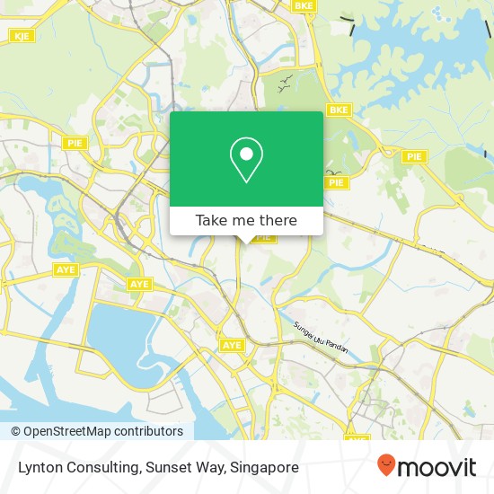 Lynton Consulting, Sunset Way map