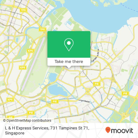 L & H Express Services, 731 Tampines St 71 map