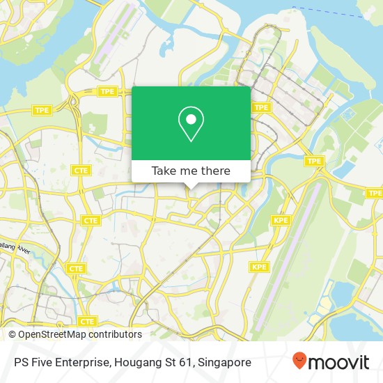 PS Five Enterprise, Hougang St 61 map