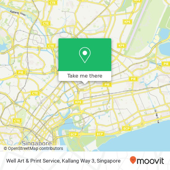 Well Art & Print Service, Kallang Way 3地图