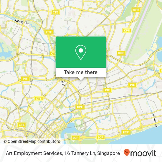 Art Employment Services, 16 Tannery Ln地图