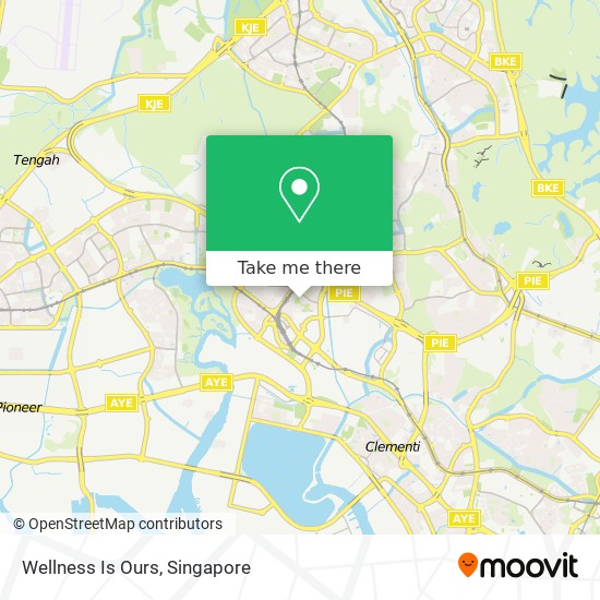 Wellness Is Ours map