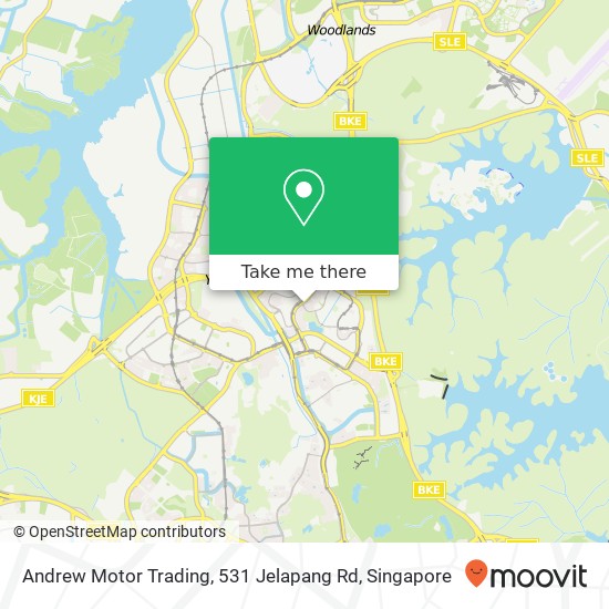 Andrew Motor Trading, 531 Jelapang Rd map