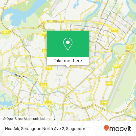 Hua Aik, Serangoon North Ave 2 map