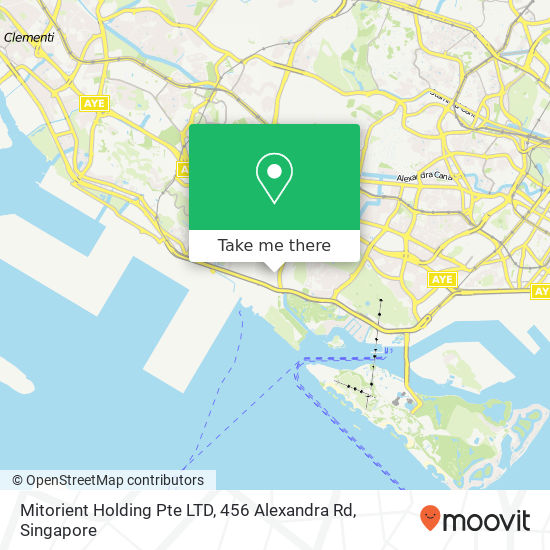 Mitorient Holding Pte LTD, 456 Alexandra Rd地图