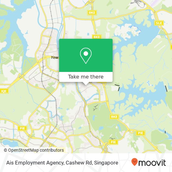 Ais Employment Agency, Cashew Rd map