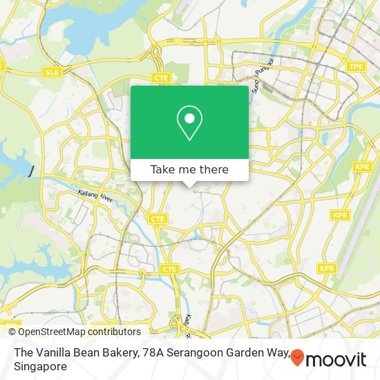 The Vanilla Bean Bakery, 78A Serangoon Garden Way map