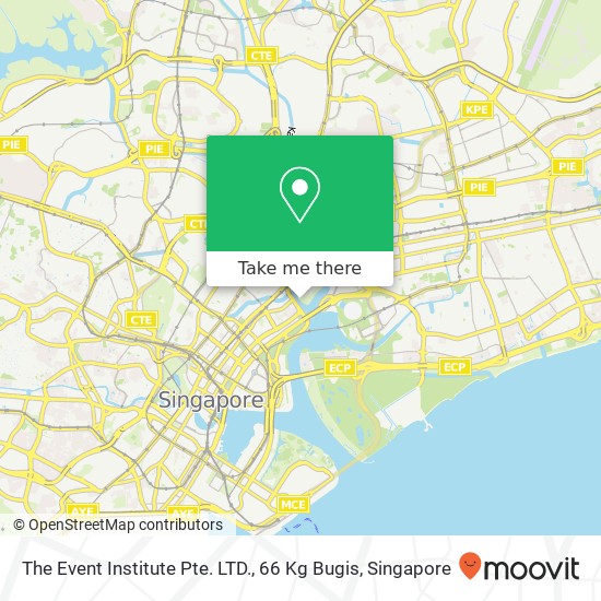 The Event Institute Pte. LTD., 66 Kg Bugis map