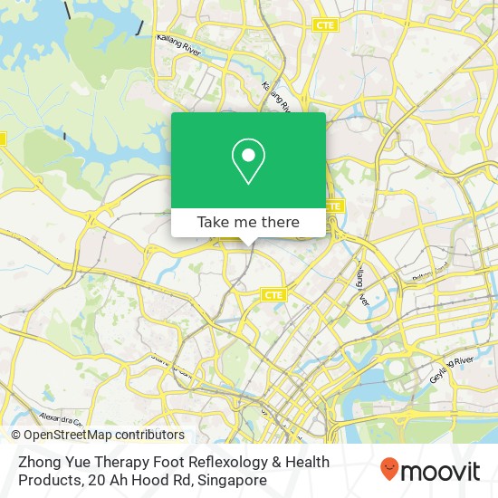 Zhong Yue Therapy Foot Reflexology & Health Products, 20 Ah Hood Rd map