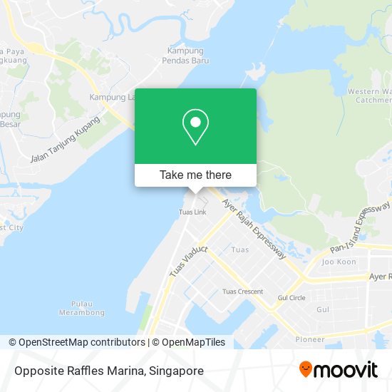 Opposite Raffles Marina地图
