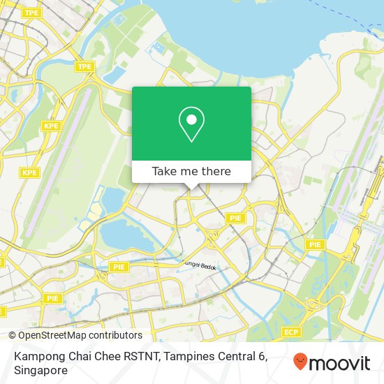 Kampong Chai Chee RSTNT, Tampines Central 6 map