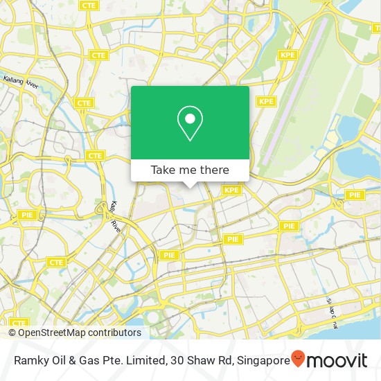 Ramky Oil & Gas Pte. Limited, 30 Shaw Rd地图