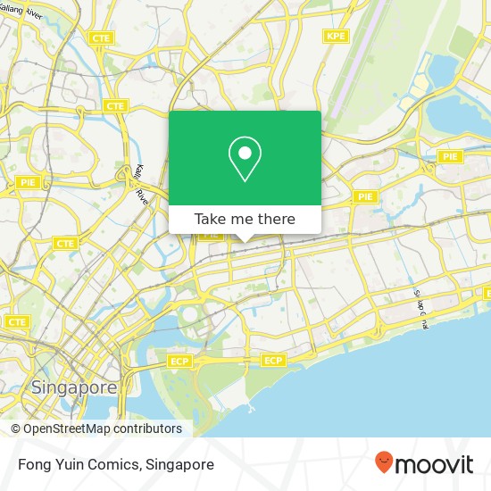 Fong Yuin Comics map