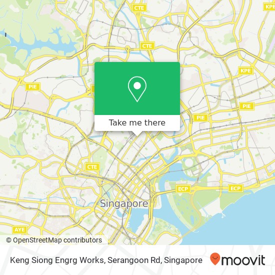 Keng Siong Engrg Works, Serangoon Rd地图