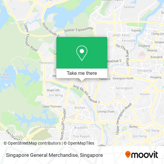 Singapore General Merchandise map