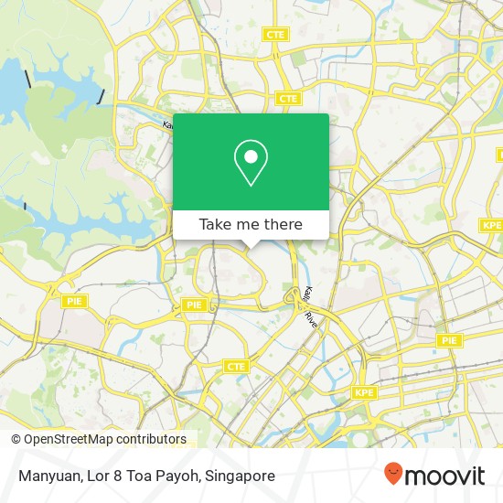 Manyuan, Lor 8 Toa Payoh map