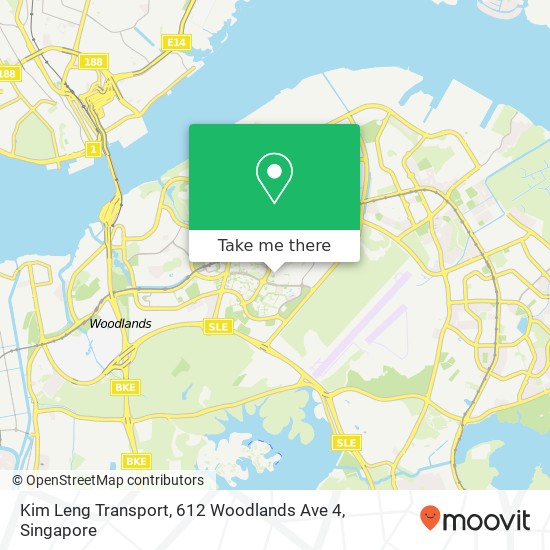 Kim Leng Transport, 612 Woodlands Ave 4地图