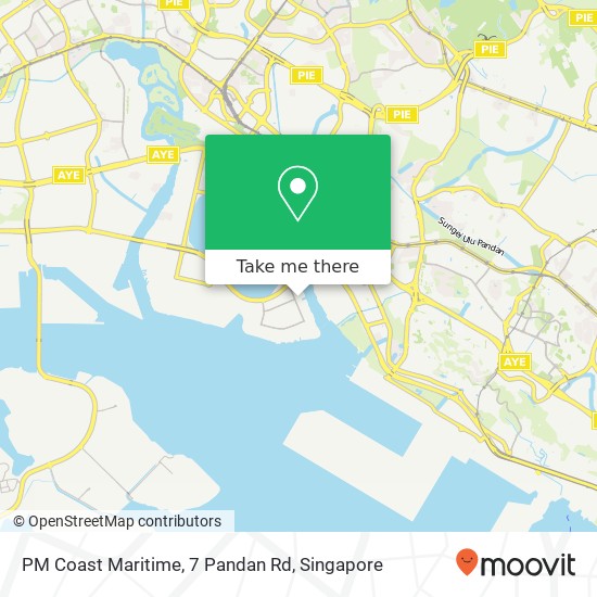 PM Coast Maritime, 7 Pandan Rd地图