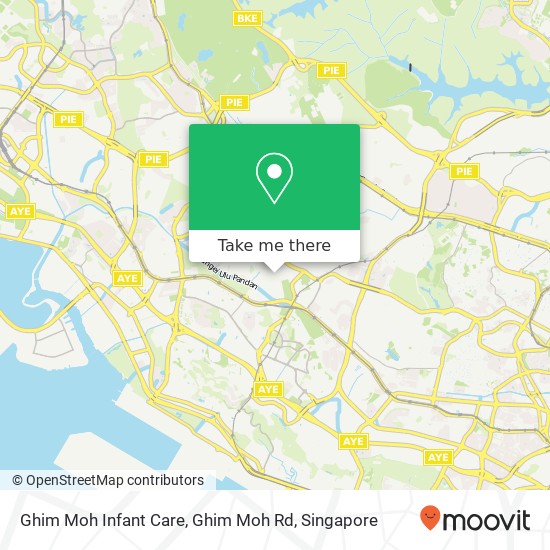 Ghim Moh Infant Care, Ghim Moh Rd地图