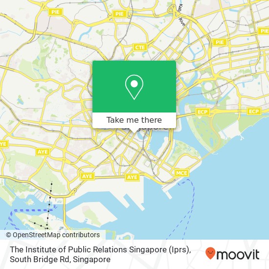 The Institute of Public Relations Singapore (Iprs), South Bridge Rd map