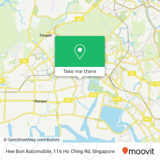 Hee Bon Automobile, 116 Ho Ching Rd map