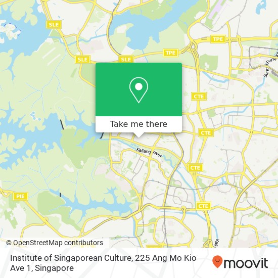 Institute of Singaporean Culture, 225 Ang Mo Kio Ave 1 map