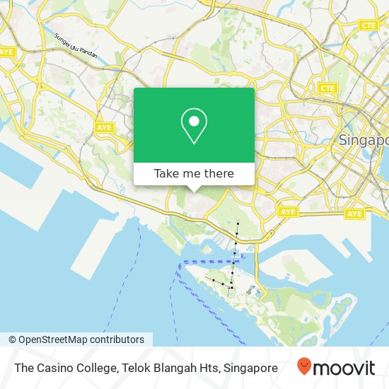 The Casino College, Telok Blangah Hts map