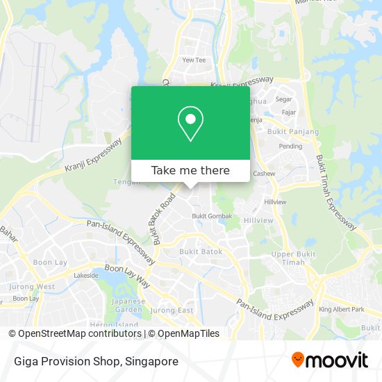 Giga Provision Shop map