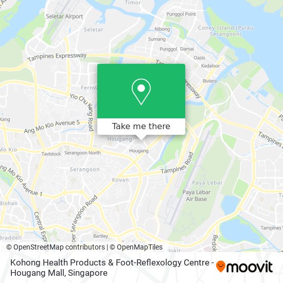 Kohong Health Products & Foot-Reflexology Centre - Hougang Mall地图