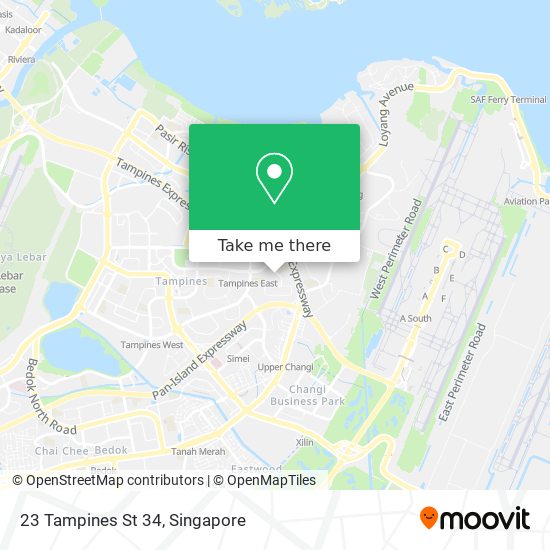 23 Tampines St 34 map