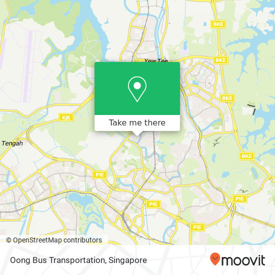 Oong Bus Transportation map