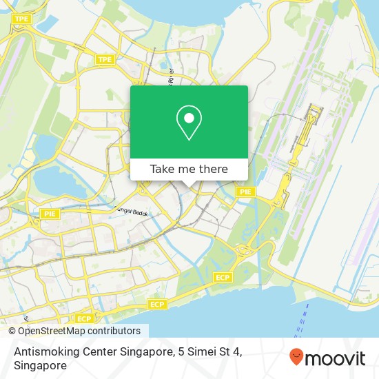 Antismoking Center Singapore, 5 Simei St 4地图