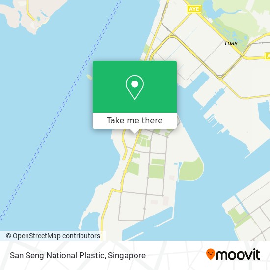 San Seng National Plastic map