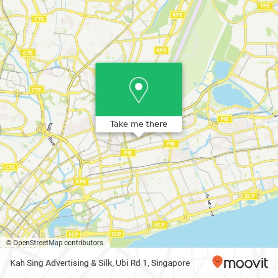 Kah Sing Advertising & Silk, Ubi Rd 1地图