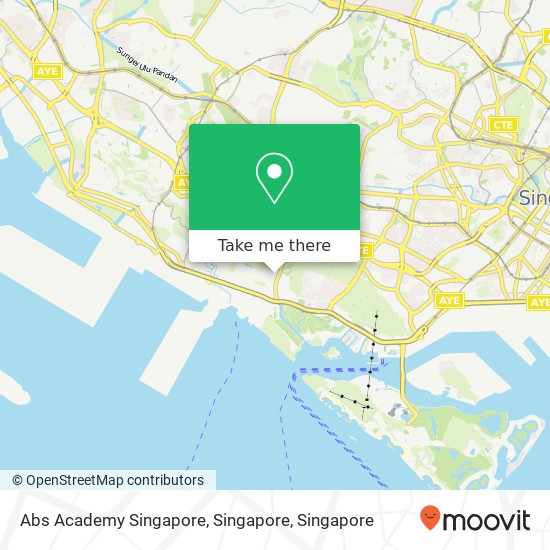 Abs Academy Singapore, Singapore map